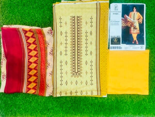 Premium Lawn 3-Piece Suit