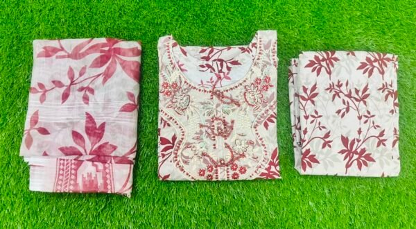 3 Piece Cotton Pakistan suit